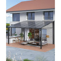 xBeStill Haven™ Outdoor Wall Gazebo with Protective Roof for Effortless Patio Living